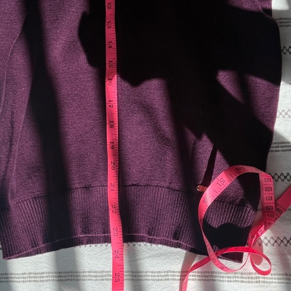 Calvin Klein Deep Purple Turtleneck Sweater- Small - Picture 8 of 8
